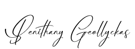 Benithany Geollyckas Font Image