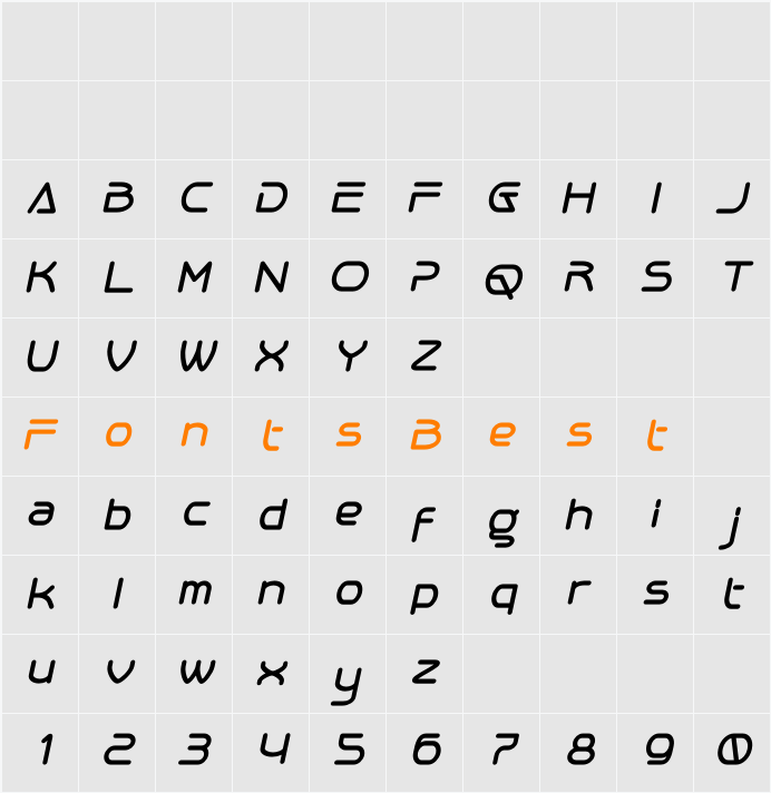 Apex Demo Character Map