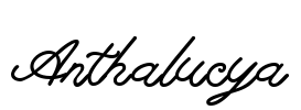 Anthalucya Font Image