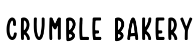 Crumble Bakery Font Image