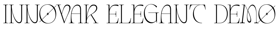 INNOVAR ELEGANT DEMO Font Image