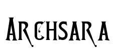 Archsara Font Image