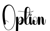 Option Font Image