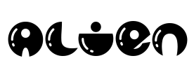 Alien Font Image