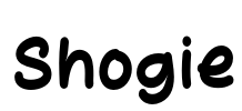 Shogie Font Image