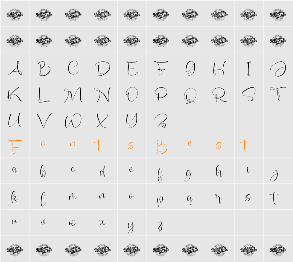 Bloming Fantasy DEMO VERSION Character Map