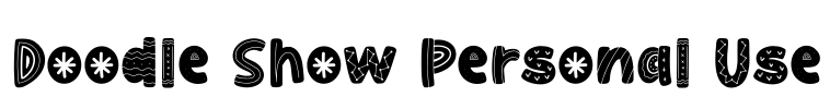 Doodle Show Personal Use