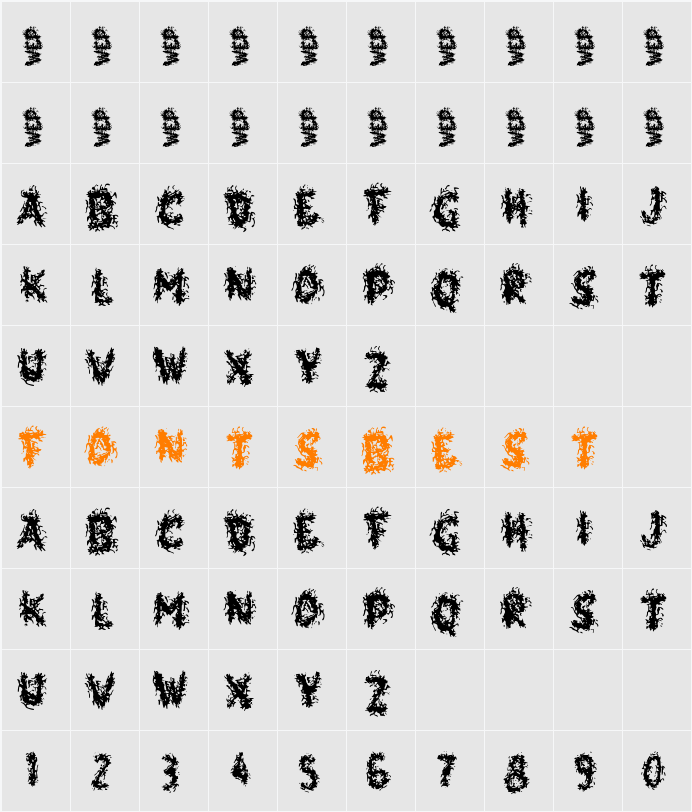 f Freakin Night Character Map