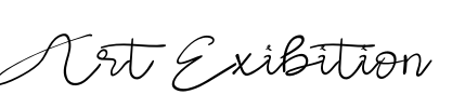 Art Exibition Font Image