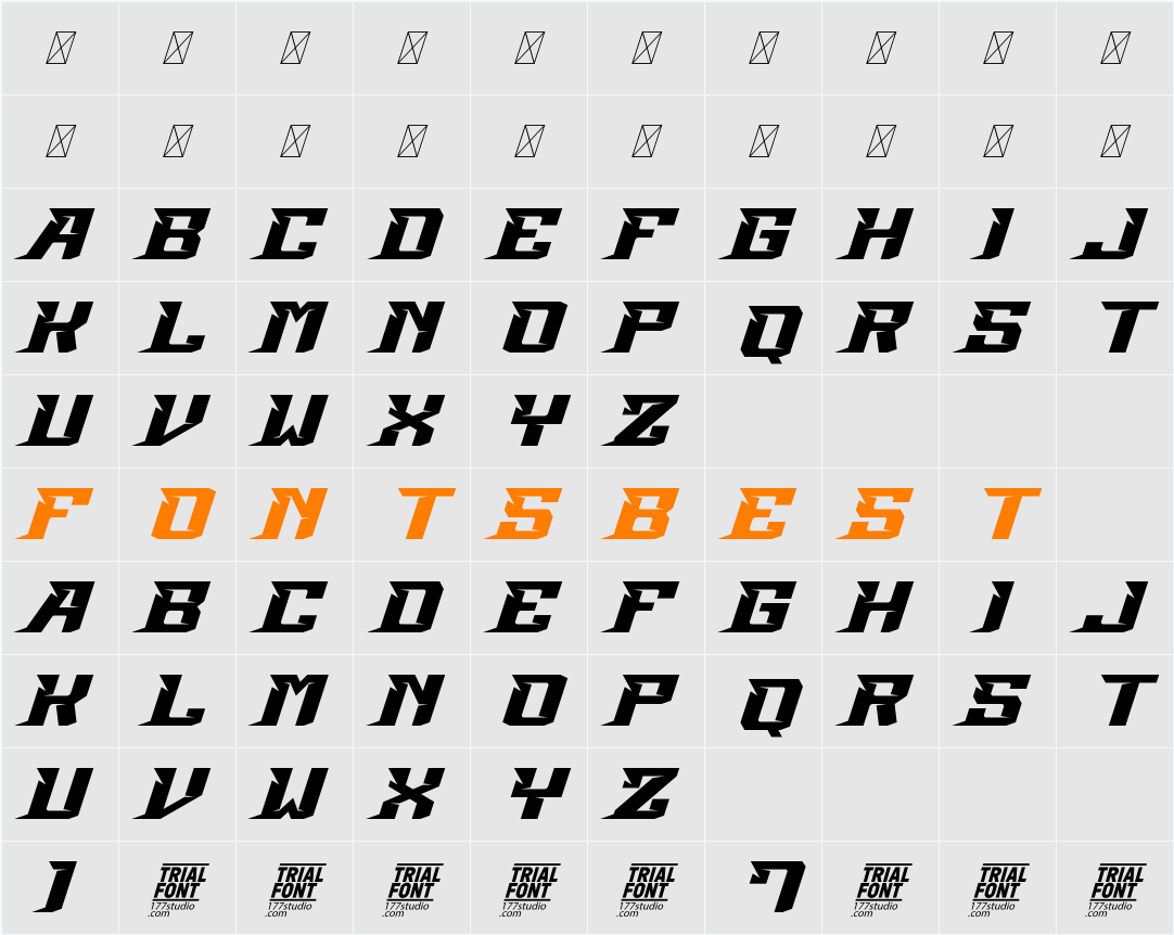 Thrive Sports Demo Character Map