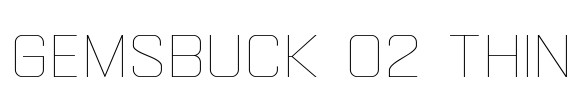 Gemsbuck 02 Thin