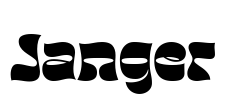 Janger Font Image