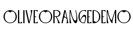 OliveOrangeDemo Font Image