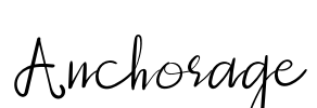 Anchorage Font Image
