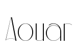 Aouar Font Image