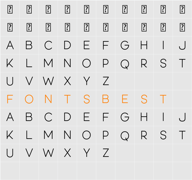 Artistry Character Map