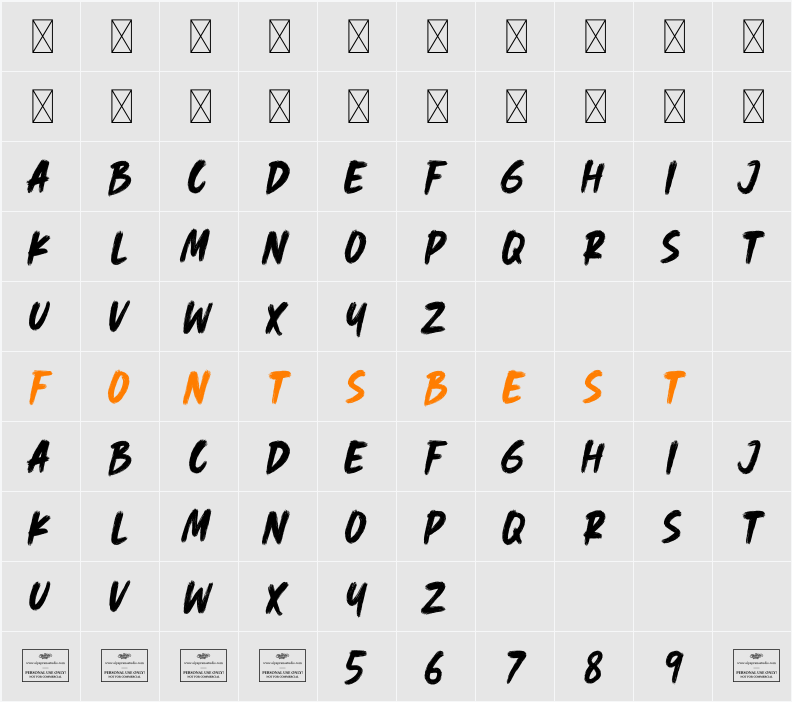 Polisher Character Map