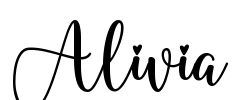 Alivia Font Image