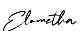 Elometha Font Image