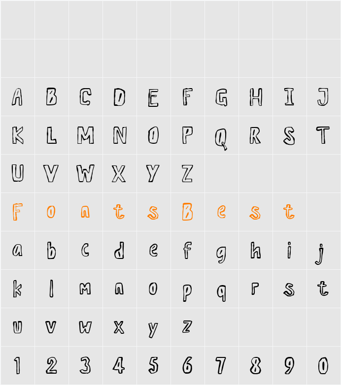 Stone Old - Demo Character Map