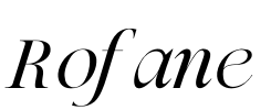Rofane Font Image