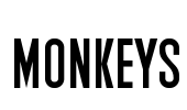 Monkeys Font Image