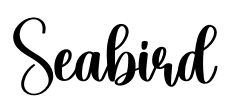 Seabird Font Image