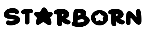Starborn Font Image