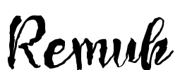 Remuk Font Image
