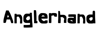 Anglerhand Font Image