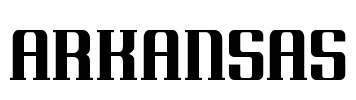 Arkansas Font Image