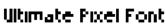 Ultimate Pixel Font