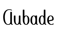Aubade Font Image