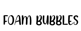 Foam Bubbles