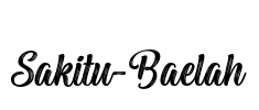 Sakitu-Baelah Font Image
