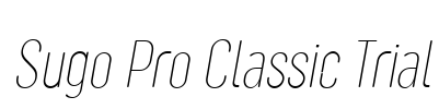 Sugo Pro Classic Trial