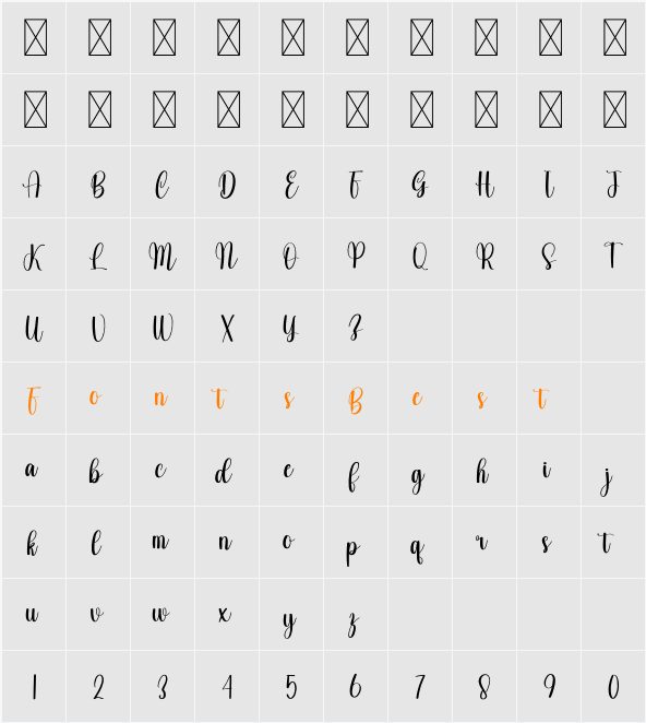 Special Ability Character Map