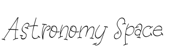 Astronomy Space