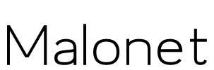 Malonet Font Image