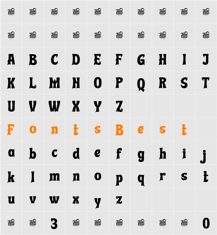 Cuy MLAONT Trial Character Map