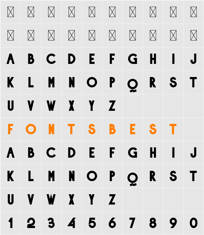 Aweber Character Map