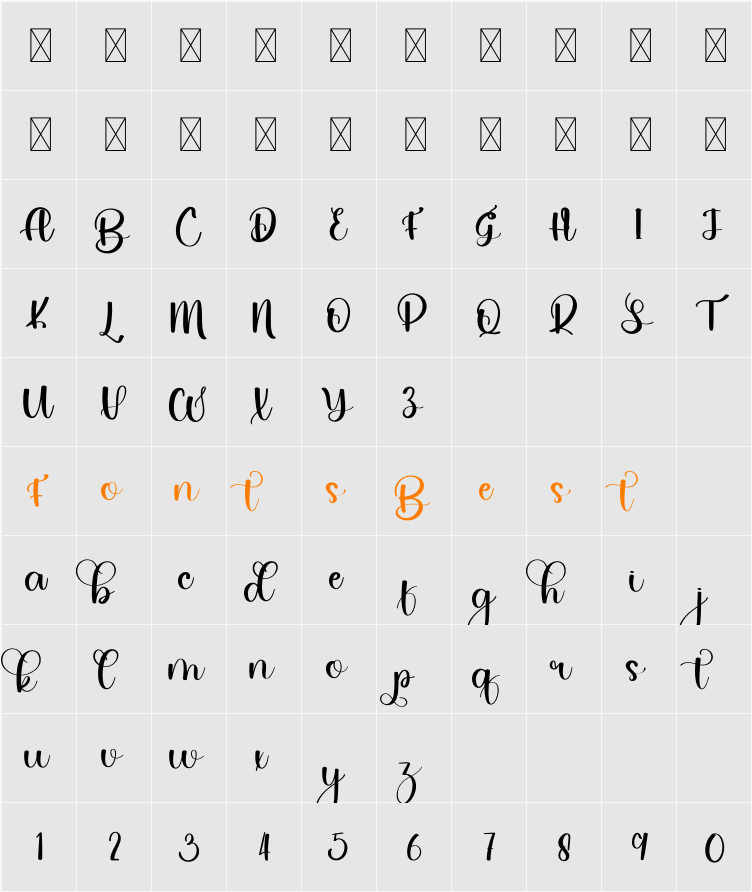 Autum Character Map