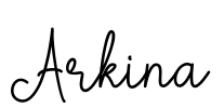 Arkina Font Image