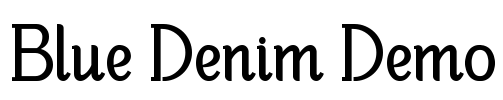 Blue Denim Demo