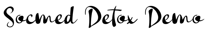 Socmed Detox Demo Font Image