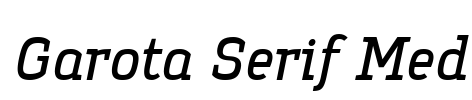 Garota Serif Med