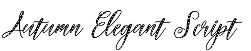 Autumn Elegant Script Font Image