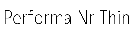 Performa Nr Thin
