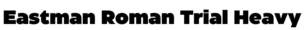 Eastman Roman Trial Heavy