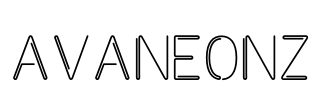 Avaneonz Font Image